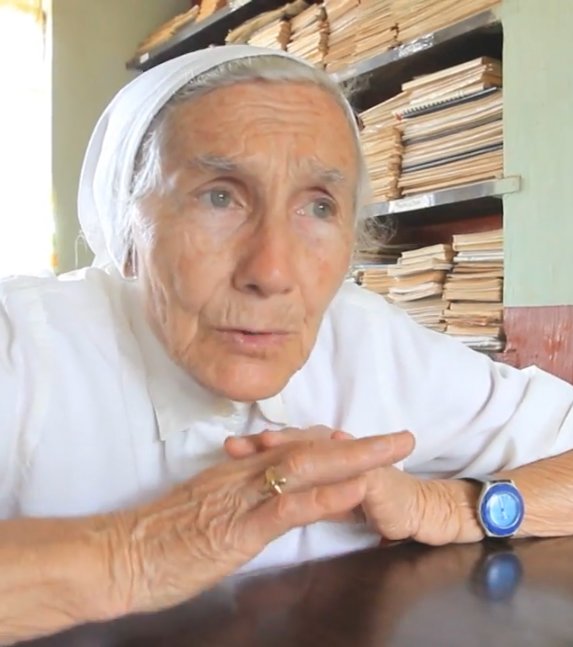 Soeur Bernarda 82 ans en 2015